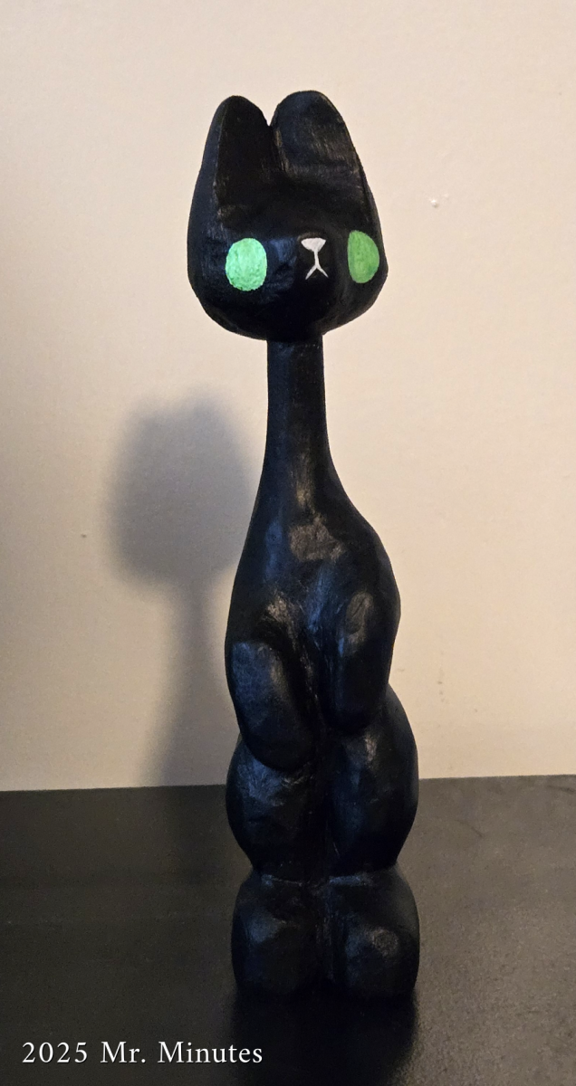 Cat statue